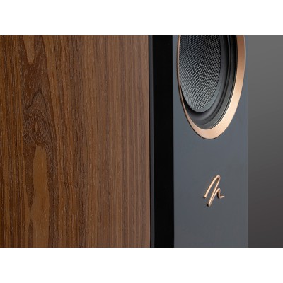 MartinLogan Motion XT F100 Pair Floorstanding Front Speakers Walnut Wood