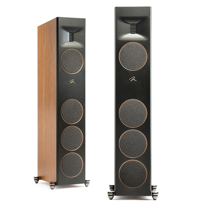 MartinLogan Motion XT F100 Paar vordere Bodenlautsprecher aus Walnussholz