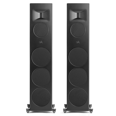 MartinLogan Motion XT F200 Paar verspielte schwarze Stand-Frontlautsprecher