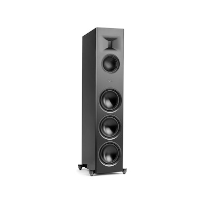 MartinLogan Motion XT F200 Paar verspielte schwarze Stand-Frontlautsprecher