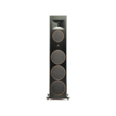 Par de altavoces de suelo delanteros MartinLogan Motion XT F200 en madera de nogal