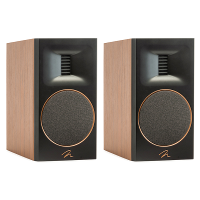 MartinLogan Motion xt b100 pair wooden bookshelf speakers