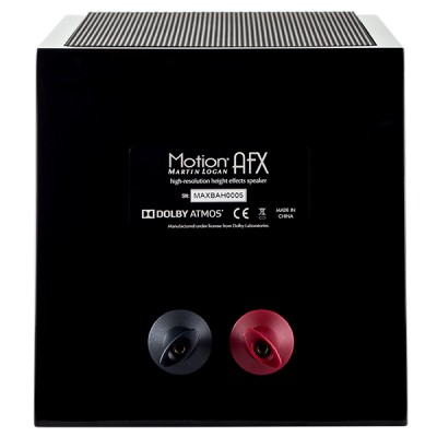 MartinLogan Motion AFX Par de altavoces envolventes Atmos de 2 vías, negro