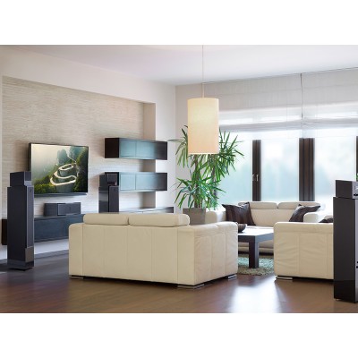 MartinLogan Motion AFX Paire d'enceintes surround Atmos 2 voies, noir