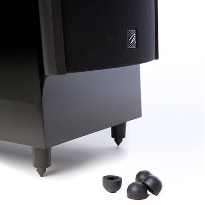 Altavoz electrostático híbrido negro brillante MartinLogan ElectroMotion ESL