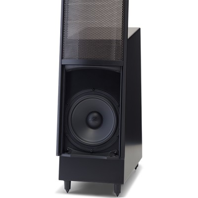 Para głośników wolnostojących MartinLogan ElectroMotion ESL X Hybrid, matowa czerń