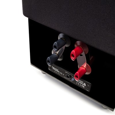 Para głośników wolnostojących MartinLogan ElectroMotion ESL X Hybrid, matowa czerń