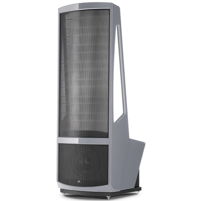 MartinLogan Neolith Masterpiece Paar Standlautsprecher – Arctic Silver