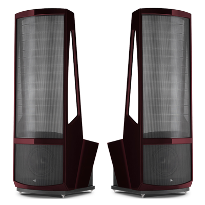 MartinLogan Neolith Masterpiece Paar Standlautsprecher – Cordoba Red