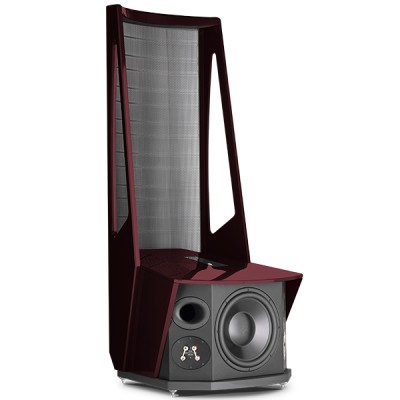 MartinLogan Neolith Masterpiece Paar Standlautsprecher – Cordoba Red