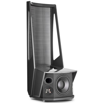 MartinLogan Neolith Masterpiece Paar Standlautsprecher – Meteor Grey