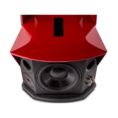 MartinLogan Neolith Masterpiece coppia diffusori da pavimento - Rosso Fuoco