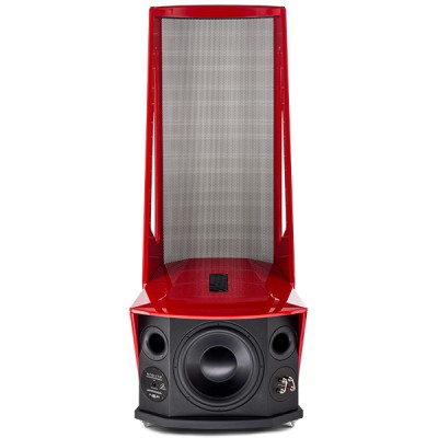 MartinLogan Neolith Masterpiece coppia diffusori da pavimento - Rosso Fuoco