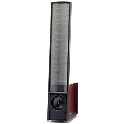MartinLogan Classic ESL 9, para 3-drożnych głośników podłogowych w kolorze drewna wiśniowego