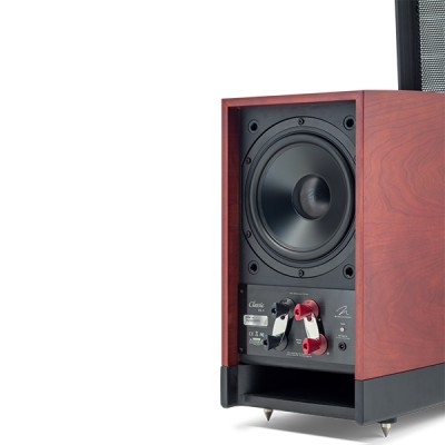 MartinLogan Classic ESL 9, para 3-drożnych głośników podłogowych w kolorze drewna wiśniowego