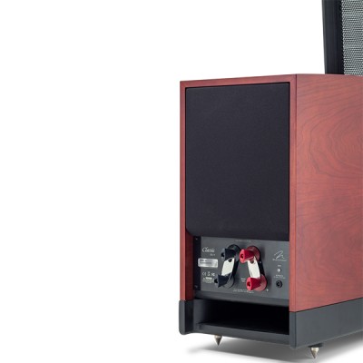 MartinLogan Classic ESL 9, para 3-drożnych głośników podłogowych w kolorze drewna wiśniowego