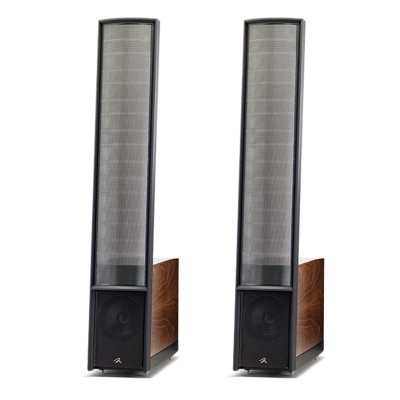 MartinLogan classic ESL 9 pair of 3-way floorstanding speakers in walnut wood