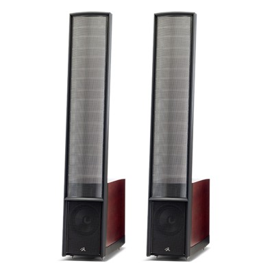 MartinLogan Classic ESL 9, para 3-drożnych głośników podłogowych w kolorze drewna wiśniowego