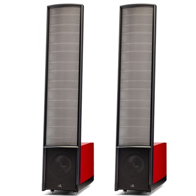 MartinLogan Impression ESL 11A Floorstanding Speaker Pair Fire Red