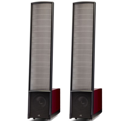 MartinLogan Impression ESL 11A paire d'enceintes colonnes rouge cordoue