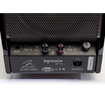 MartinLogan Impression ESL 11A Floorstanding Speaker Pair Dark Cherry