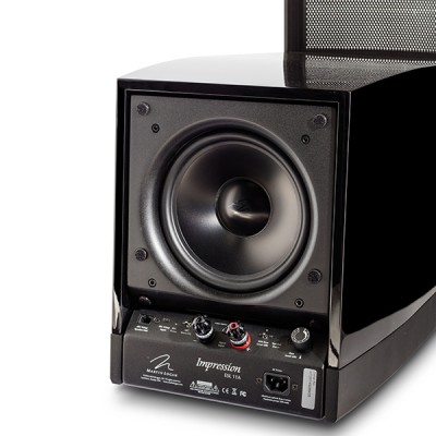 MartinLogan Impression ESL 11A Floorstanding Speaker Pair Dark Cherry