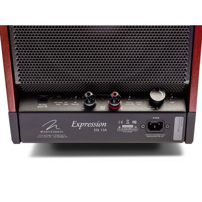 MartinLogan Expression ESL 13A paire d'enceintes colonnes cerise foncée