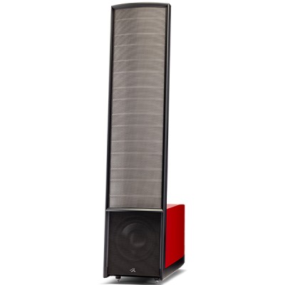 MartinLogan Expression ESL 13A Floorstanding Speaker Pair Fire Red