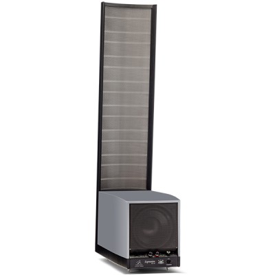 MartinLogan Expression ESL 13A paire d'enceintes colonnes argent arctique