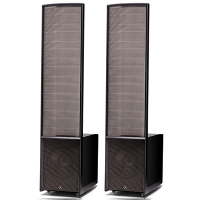 MartinLogan Renaissance ESL 15Ein Paar glänzend schwarze Standlautsprecher
