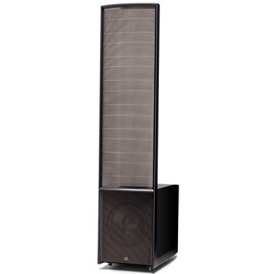 MartinLogan Renaissance ESL 15Ein Paar glänzend schwarze Standlautsprecher