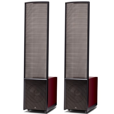 MartinLogan Renaissance ESL 15A paire d'enceintes colonnes rouge cordoue