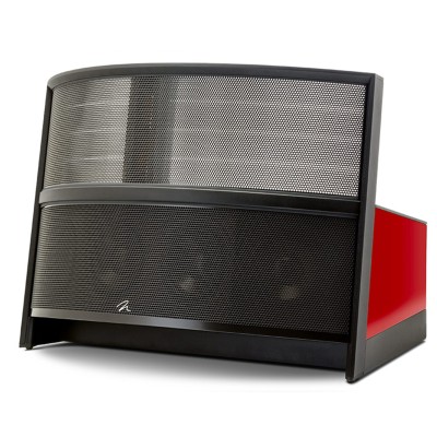 MartinLogan Illusion ESL C34A 3-Way Center Channel Speaker Fire Red