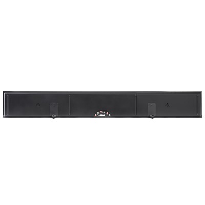 MartinLogan Motion SLM X3 Barra de sonido de pared ultradelgada - estante negro