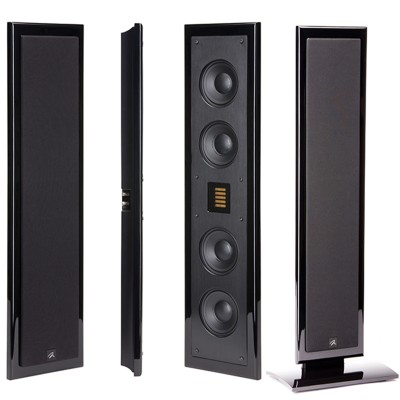 MartinLogan Motion SLM Pair of Floorstanding Speakers - Wall Black