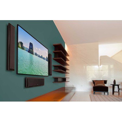MartinLogan Motion SLM paire d'enceintes sur pied - mur noir