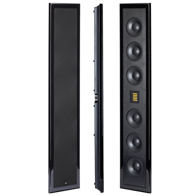 MartinLogan Motion SLM XL paire d'enceintes sur pied - murale noire