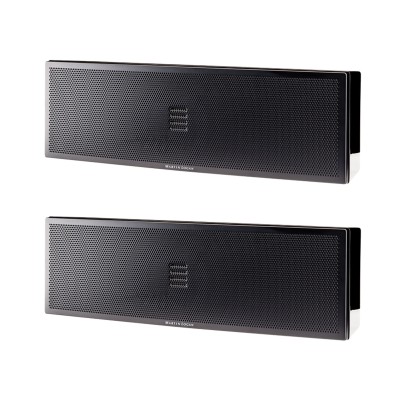 MartinLogan Motion 6i Paar 2-Wege-Wand-/freistehende Frontlautsprecher, schwarz