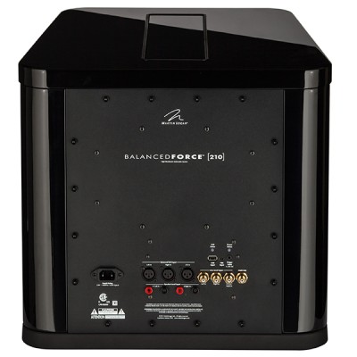 MartinLogan BalancedForce 210 Subwoofer-Lautsprecher Ankunft schwarz