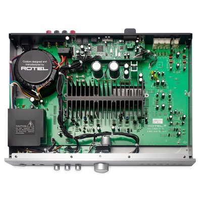 Rotel A11MKII 60+60W RMS wzmacniacz zintegrowany srebrny