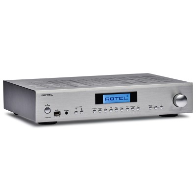 Rotel A12MKII 60+60W rms srebrny wzmacniacz zintegrowany