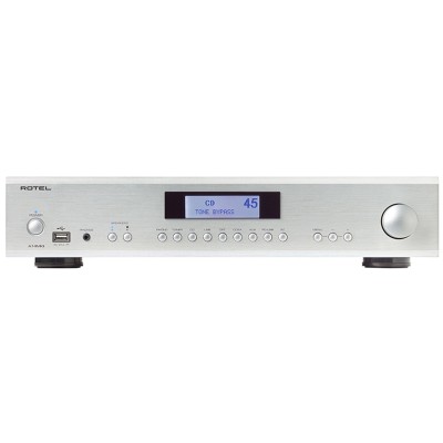 Rotel A14MKII 80+80W rms integrated amplifier silver