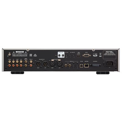 Rotel RC-1572MKII Stereo Preamplifier with D/A Converter Black