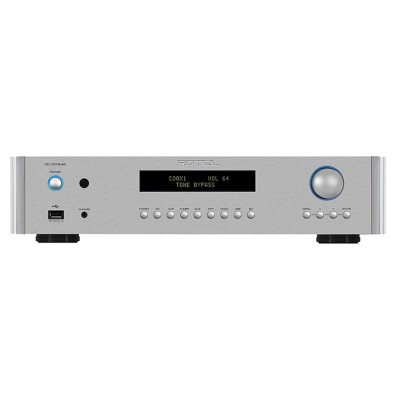 Preamplificador estéreo Rotel RC-1572MKII con convertidor D/A plateado