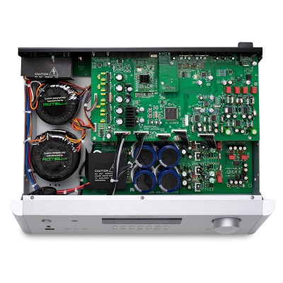 Preamplificador estéreo Rotel RC-1590MKII con convertidor D/A plateado