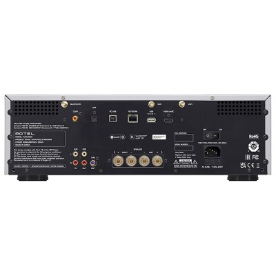 Rotel RAS-5000 Amplificador integrado estéreo con streamer de red plateado