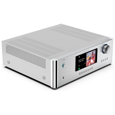 Rotel RAS-5000 Zintegrowany wzmacniacz stereo z odtwarzaczem sieciowym, srebrny