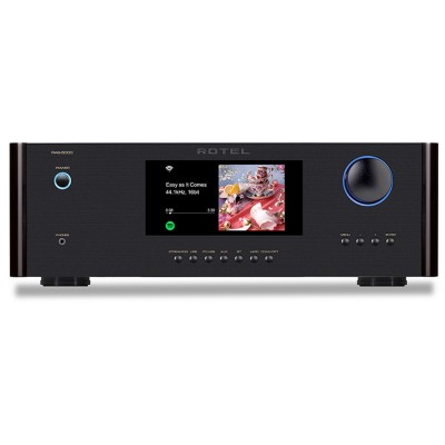 Rotel RAS-5000 Stereo-Vollverstärker mit Netzwerk-Streamer, Schwarz
