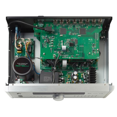 Preamplificador Rotel RSP-1576MKII - procesador multicanal 7.1.4 plateado