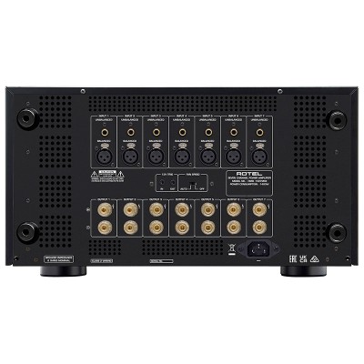 Rotel RMB-1587MKII amplificador de potencia multicanal 7 x 155 W negro